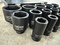 Jcb 6-kant krachtdoppen set 17 - 65 mm - afbeelding 8 van  8