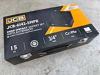 Jcb 6-kant krachtdoppen set 17 - 65 mm - afbeelding 7 van  7