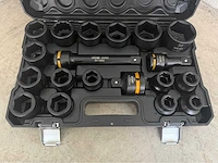 Jcb 6-kant krachtdoppen set 17- 50 mm - afbeelding 6 van  11