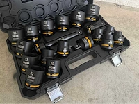 Jcb 6-kant krachtdoppen set 17- 50 mm - afbeelding 9 van  11