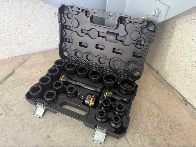 Jcb 6-kant krachtdoppen set 17- 50 mm - afbeelding 4 van  11