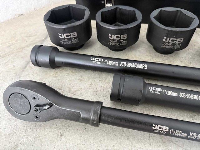 Jcb 6-kant krachtdoppen set 36 - 80 mm - afbeelding 4 van  9