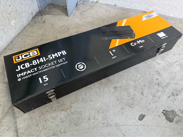 Jcb 6-kant krachtdoppen set 36 - 80 mm - afbeelding 9 van  9