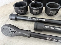 Jcb 6-kant krachtdoppen set 36 - 80 mm - afbeelding 3 van  9