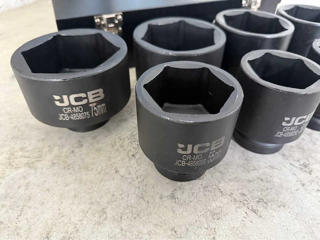 Jcb 6-kant krachtdoppen set 46 - 75 mm - afbeelding 3 van  8