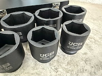 Jcb 6-kant krachtdoppen set 46 - 75 mm - afbeelding 7 van  8