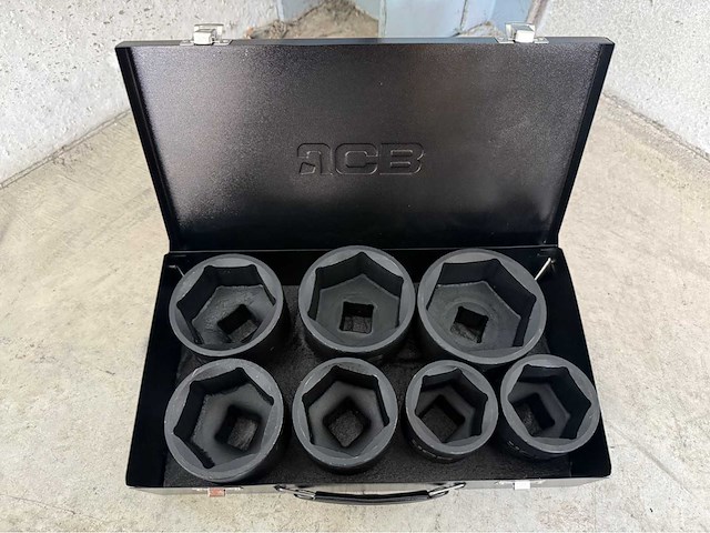 Jcb 6-kant krachtdoppen set 46 - 75 mm - afbeelding 3 van  8
