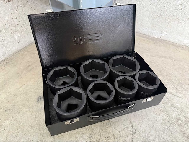 Jcb 6-kant krachtdoppen set 46 - 75 mm - afbeelding 6 van  8
