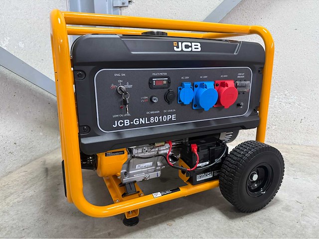 Jcb 7500 watt benzine stroomgenerator - afbeelding 1 van  18