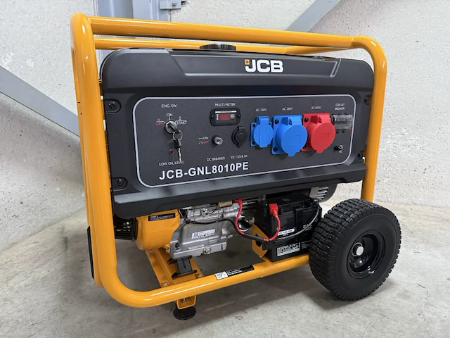 Jcb 7500 watt benzine stroomgenerator - afbeelding 19 van  19