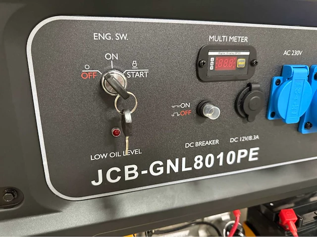 Jcb 7500 watt benzine stroomgenerator - afbeelding 8 van  18