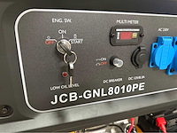 Jcb 7500 watt benzine stroomgenerator - afbeelding 8 van  18