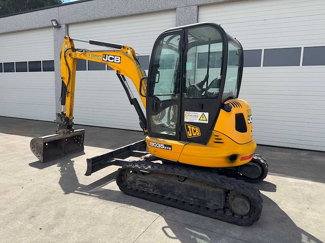 Jcb 8035 zts rupsgraafmachine - afbeelding 7 van  14