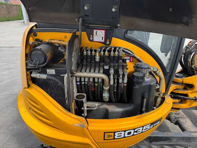 Jcb 8035 zts rupsgraafmachine - afbeelding 10 van  13