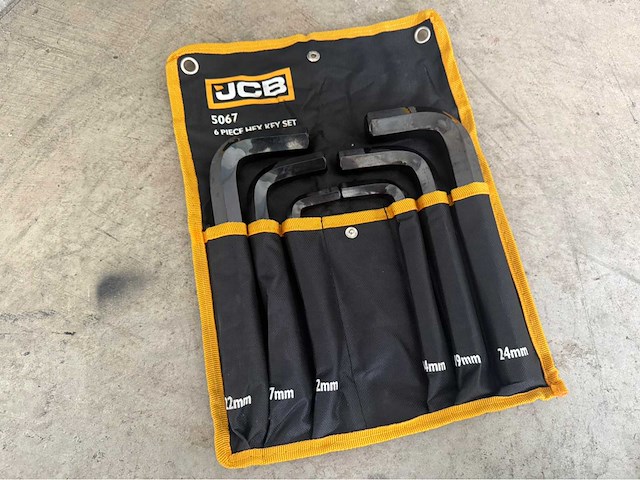 Jcb heavy-duty inbussleutels - afbeelding 1 van  7