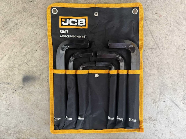 Jcb heavy-duty inbussleutels - afbeelding 4 van  7