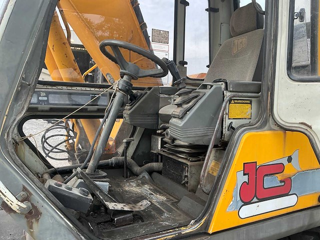 Jcb js130w banden graafmachine - afbeelding 12 van  22