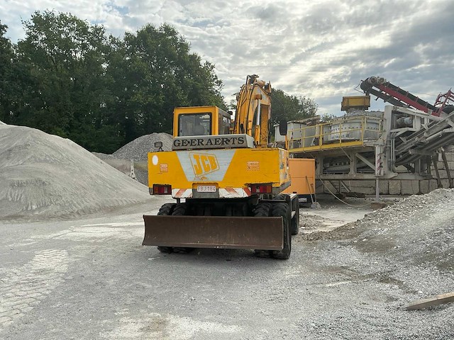 Jcb js130w banden graafmachine - afbeelding 21 van  22
