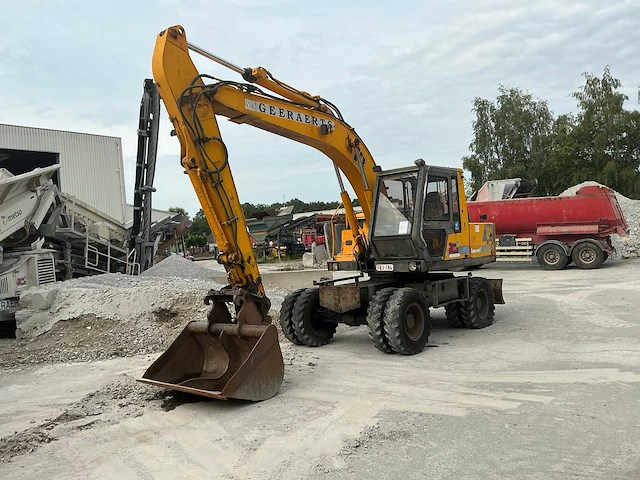 Jcb js130w banden graafmachine - afbeelding 1 van  27