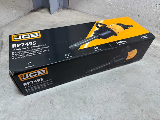 Jcb pneumatische slagmoersleutel 3480 nm - afbeelding 9 van  17