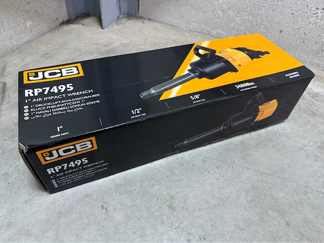 Jcb pneumatische slagmoersleutel 3480 nm - afbeelding 9 van  17