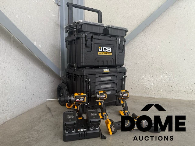 Jcb sitekit-2 complete gereedschapskit - afbeelding 1 van  40