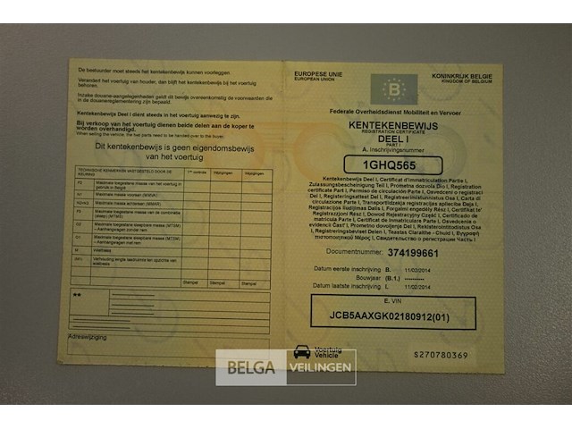 Jcb verreiker + werkmand - afbeelding 2 van  22