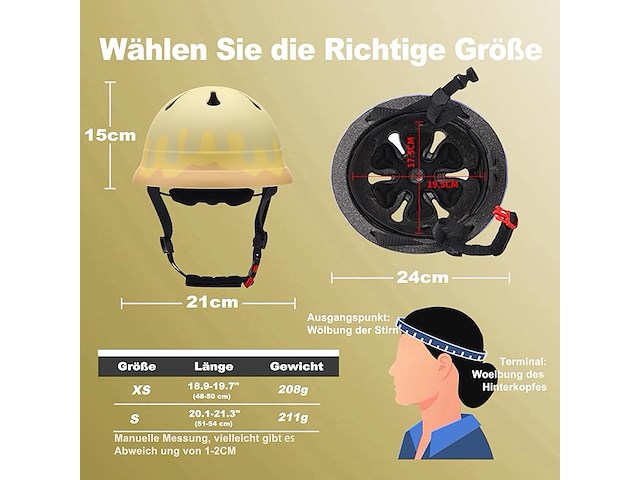 Jcrunaway skaterhelm (xs) - afbeelding 3 van  3