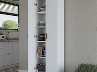 Je110 - 2945 multifunctionele kast | 100% melamine | wit - afbeelding 6 van  8