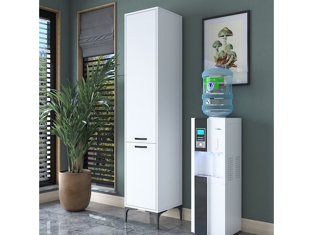 Je111 - 2949 multifunctionele kast | 100% melamine | wit - afbeelding 6 van  7