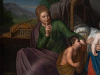 Jean-baptiste delandtsheer (1797-1863), the virgin and child with saint anne and the young john the baptist, 1825, oil on canvas 60 x 72.5 cm. (23.62 x 28.53 in.), frame: 92 x 106 cm. (36.21 x 41.72 in.) - afbeelding 5 van  5