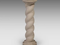 Jean-baptiste germain (1841-1910), the forger, patinated bronze on a solomonic column the bronze 58 cm. (22.82 in.), with column: 164 cm. (64.56 in.) - afbeelding 8 van  16