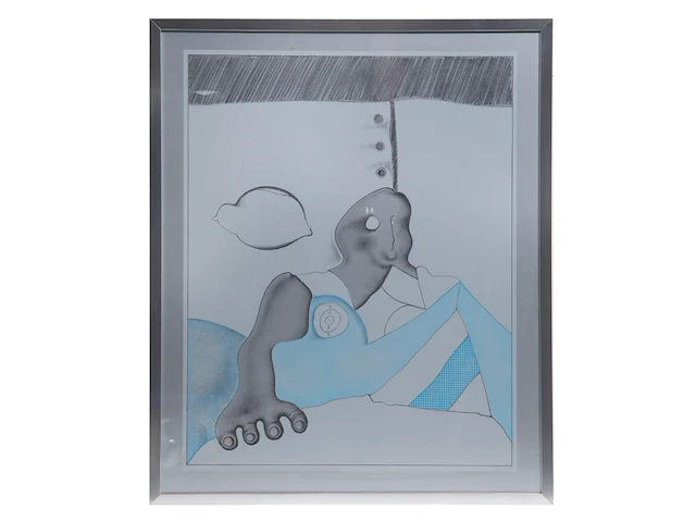 Jean bilquin (1938), three lithographs, n° 17/50 53 x 42 cm. (20.87 x 16.53 in.), frame: 61 x 51 cm. (24.01 x 20.07 in.) - afbeelding 4 van  10