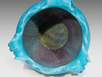 Jean massier (1877-1937), a turquoise-glazed ceramic jardinière on stand, total h: 128 cm - afbeelding 2 van  12