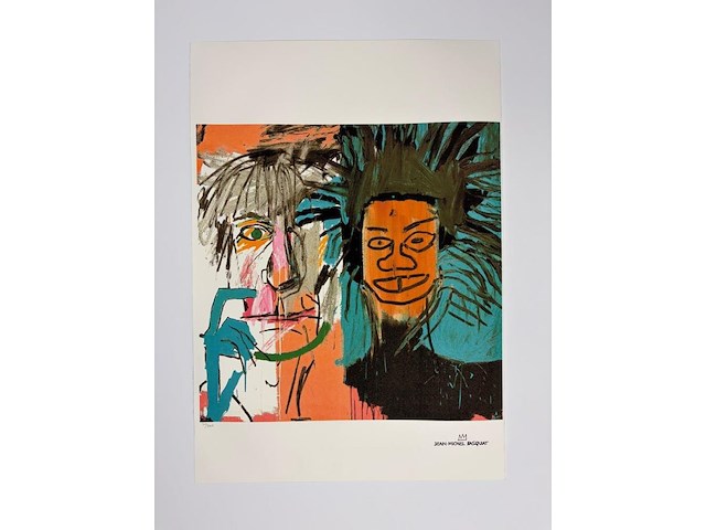 Jean-michel basquiat - gelimiteerde editie - afbeelding 1 van  1