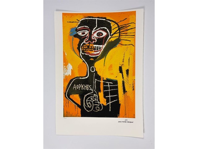 Jean-michel basquiat - gelimiteerde editie - afbeelding 1 van  1