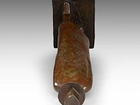 Jean-michel folon (1934-2005), 'homme' (2004), patinated bronze, artist proof, n° 6/20 (+) 50 x 20 x 15 cm. (19.67 x 7.87 x 5.91 in.) - afbeelding 3 van  22