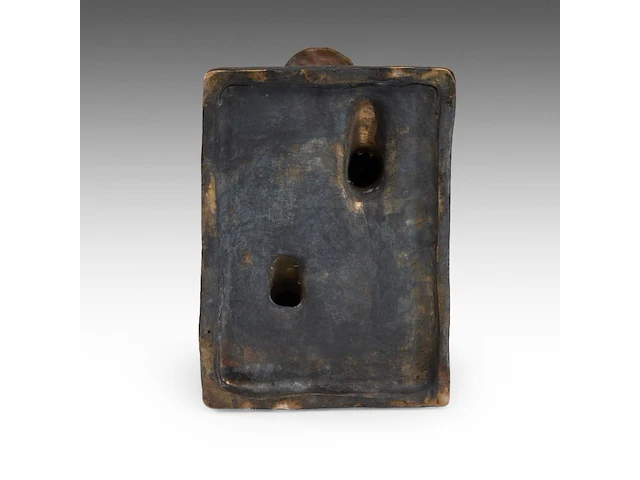 Jean-michel folon (1934-2005), 'homme' (2004), patinated bronze, artist proof, n° 6/20 (+) 50 x 20 x 15 cm. (19.67 x 7.87 x 5.91 in.) - afbeelding 4 van  22