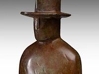 Jean-michel folon (1934-2005), 'homme' (2004), patinated bronze, artist proof, n° 6/20 (+) 50 x 20 x 15 cm. (19.67 x 7.87 x 5.91 in.) - afbeelding 8 van  22