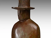 Jean-michel folon (1934-2005), 'homme' (2004), patinated bronze, artist proof, n° 6/20 (+) 50 x 20 x 15 cm. (19.67 x 7.87 x 5.91 in.) - afbeelding 9 van  22