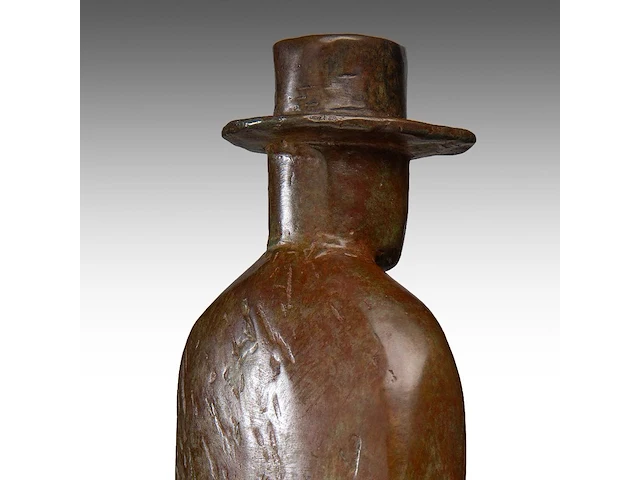 Jean-michel folon (1934-2005), 'homme' (2004), patinated bronze, artist proof, n° 6/20 (+) 50 x 20 x 15 cm. (19.67 x 7.87 x 5.91 in.) - afbeelding 14 van  22