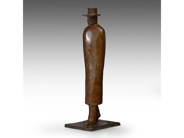 Jean-michel folon (1934-2005), 'homme' (2004), patinated bronze, artist proof, n° 6/20 (+) 50 x 20 x 15 cm. (19.67 x 7.87 x 5.91 in.) - afbeelding 17 van  22