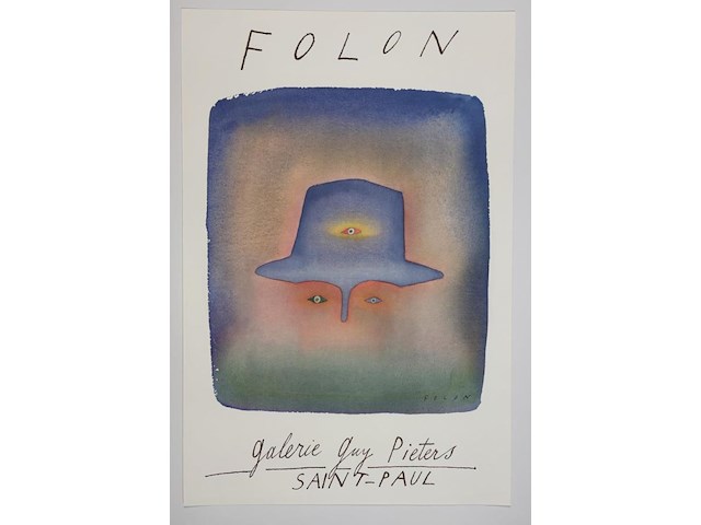 Jean-michel folon - afbeelding 1 van  1