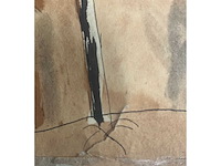 Jeanot bürgi - la crucifixion - aquarel - lage instelprijs - afbeelding 4 van  6