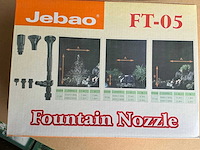 Jebao ft-05 fontein sproeikop kit (9x) - afbeelding 2 van  5