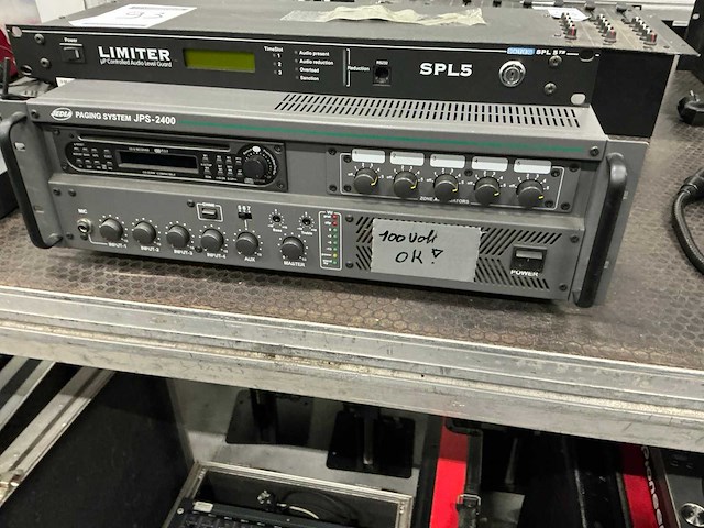 Jedia jps-2400 versterker - afbeelding 1 van  3