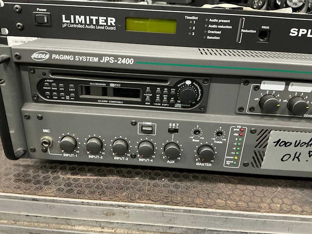 Jedia jps-2400 versterker - afbeelding 2 van  3
