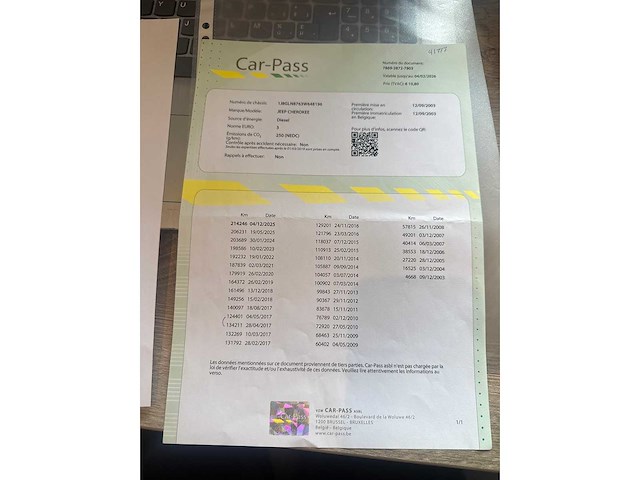 Jeep - 2003 - cherokee - lichte vracht - personenauto - afbeelding 15 van  26