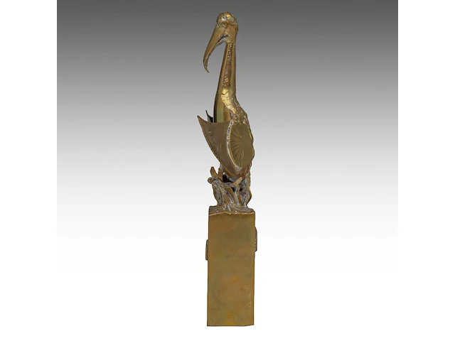 Jef claerhout (1937-2022), 'phoenix', bronze multiple, n° 1/50 26.5 cm. (10.42 in.) - afbeelding 5 van  9