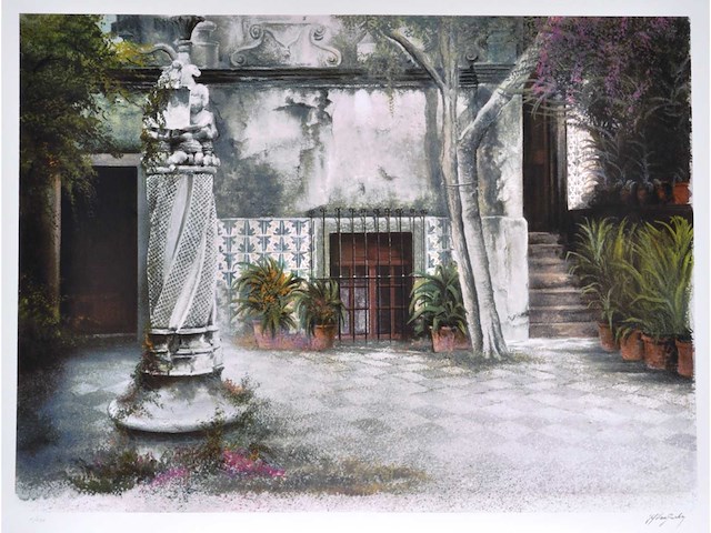 Jef van grieken - kleurenzeefdruk - 1/130 - afbeelding 1 van  7